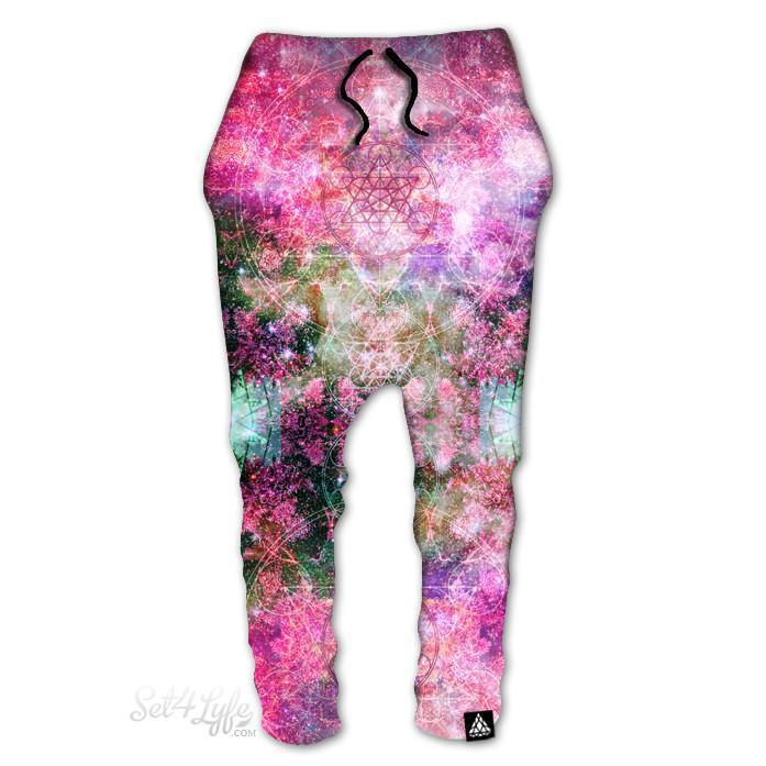 Set 4 Lyfe / DAQUALIA - PINEAL METATRON GALAXY DROP PANTS - Clothing Brand - Drop Pants - SET4LYFE Apparel