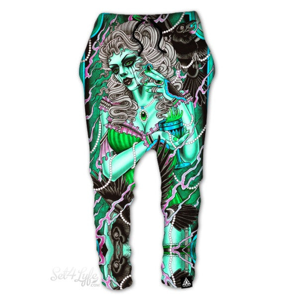 Set 4 Lyfe / Derek Livezey - RAVENS (ACID EDITION) DROP PANTS - Clothing Brand - Drop Pants - SET4LYFE Apparel