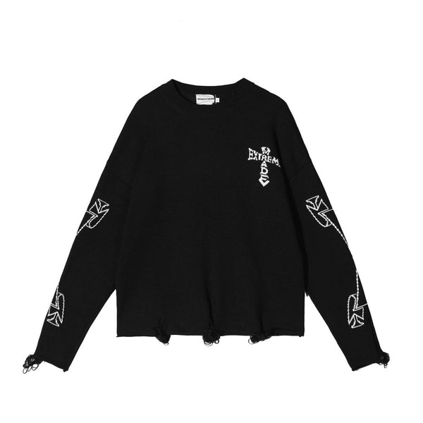 DISTRESSED2K SWEATER