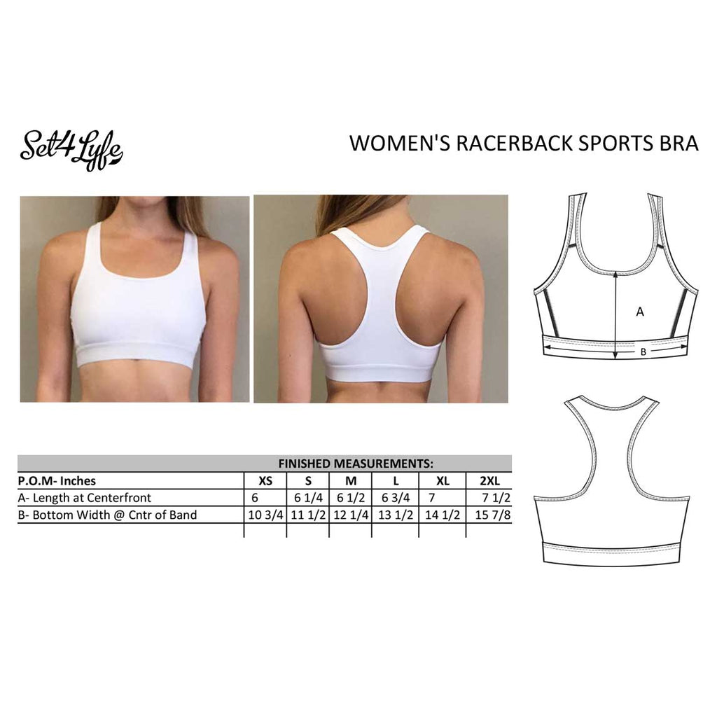 FLORAMANDALA SPORTS BRA