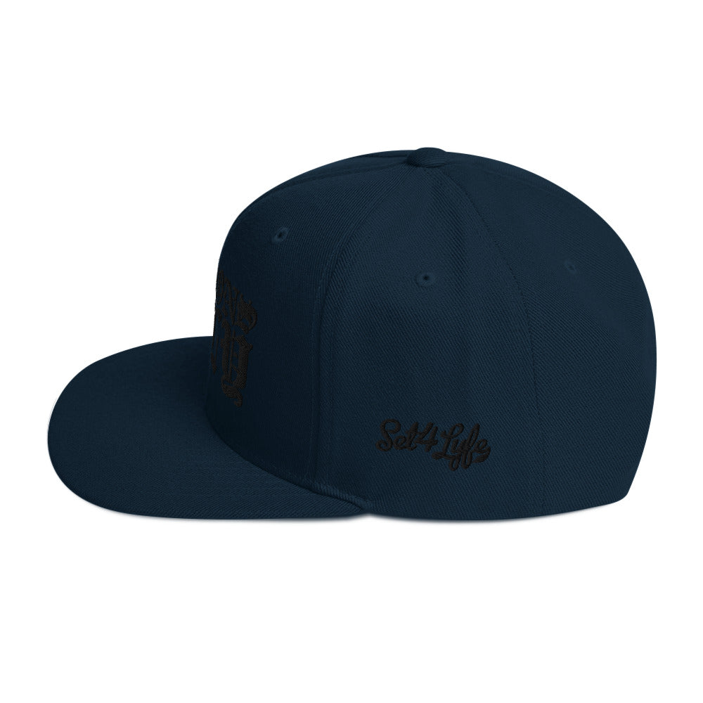 DRAGONS ONLY DARK SNAPBACK HAT