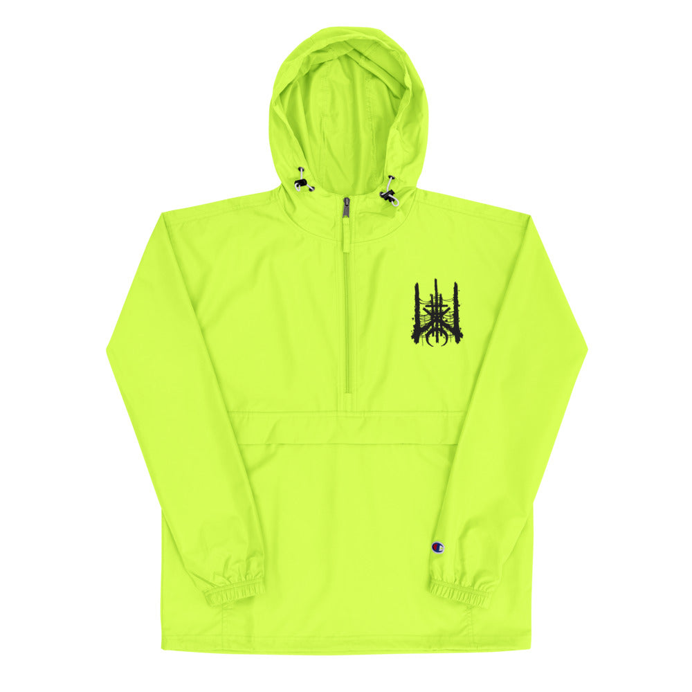 WIDOW SIGIL EMBROIDERED NEON CHAMPION PACKABLE JACKET [limited edition]