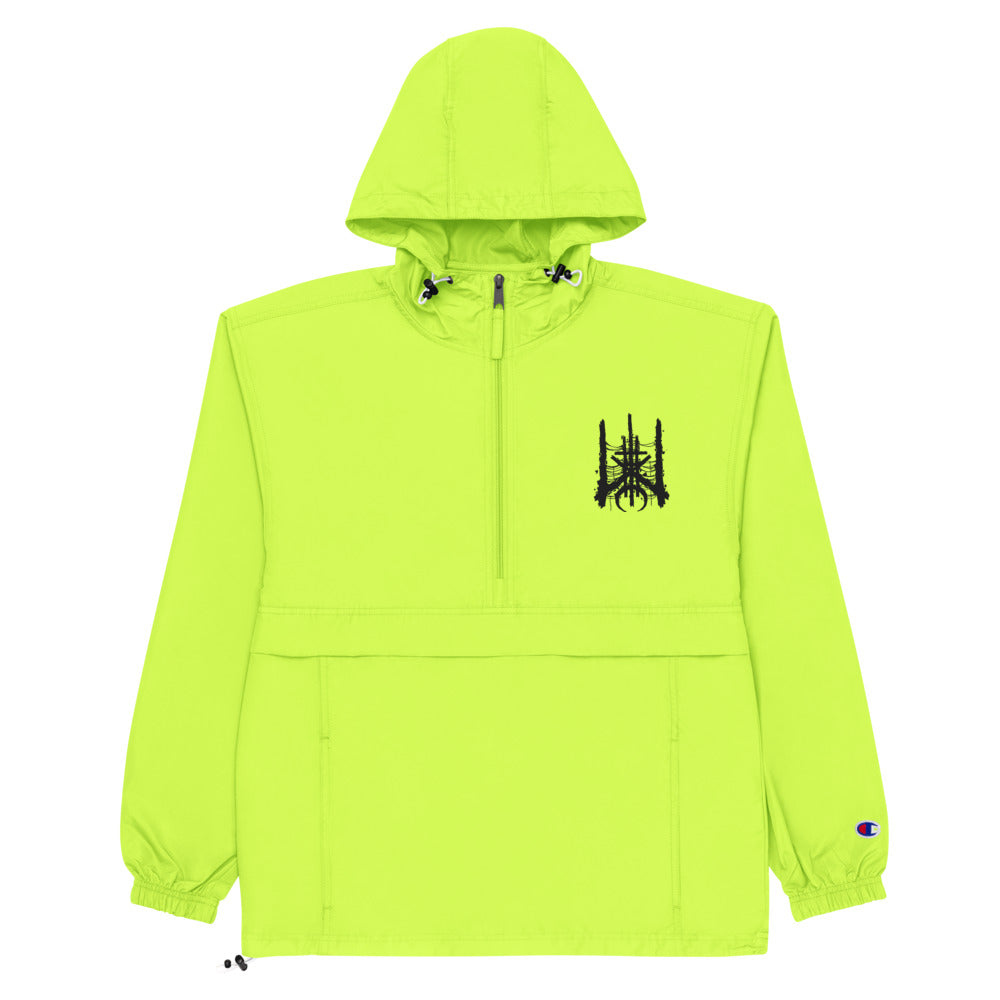 WIDOW SIGIL EMBROIDERED NEON CHAMPION PACKABLE JACKET [limited edition]