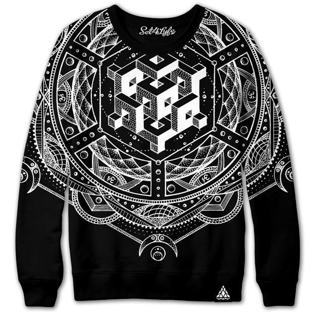 Set 4 Lyfe / Glenn Thomson - ISOMETRIC REALITY SWEATSHIRT - Clothing Brand - Premium Sweatshirt - SET4LYFE Apparel
