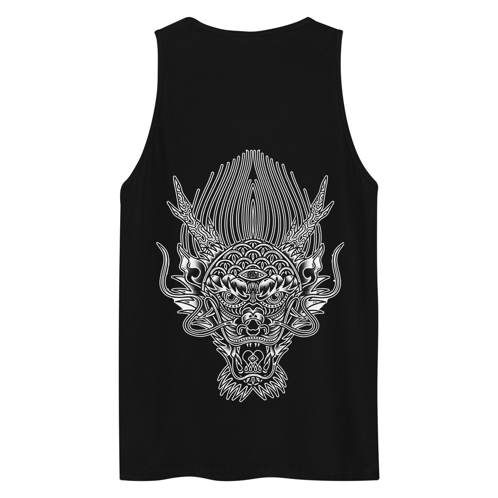 DRAGONS ONLY PREMIUM GRAPHIC TANKTOP