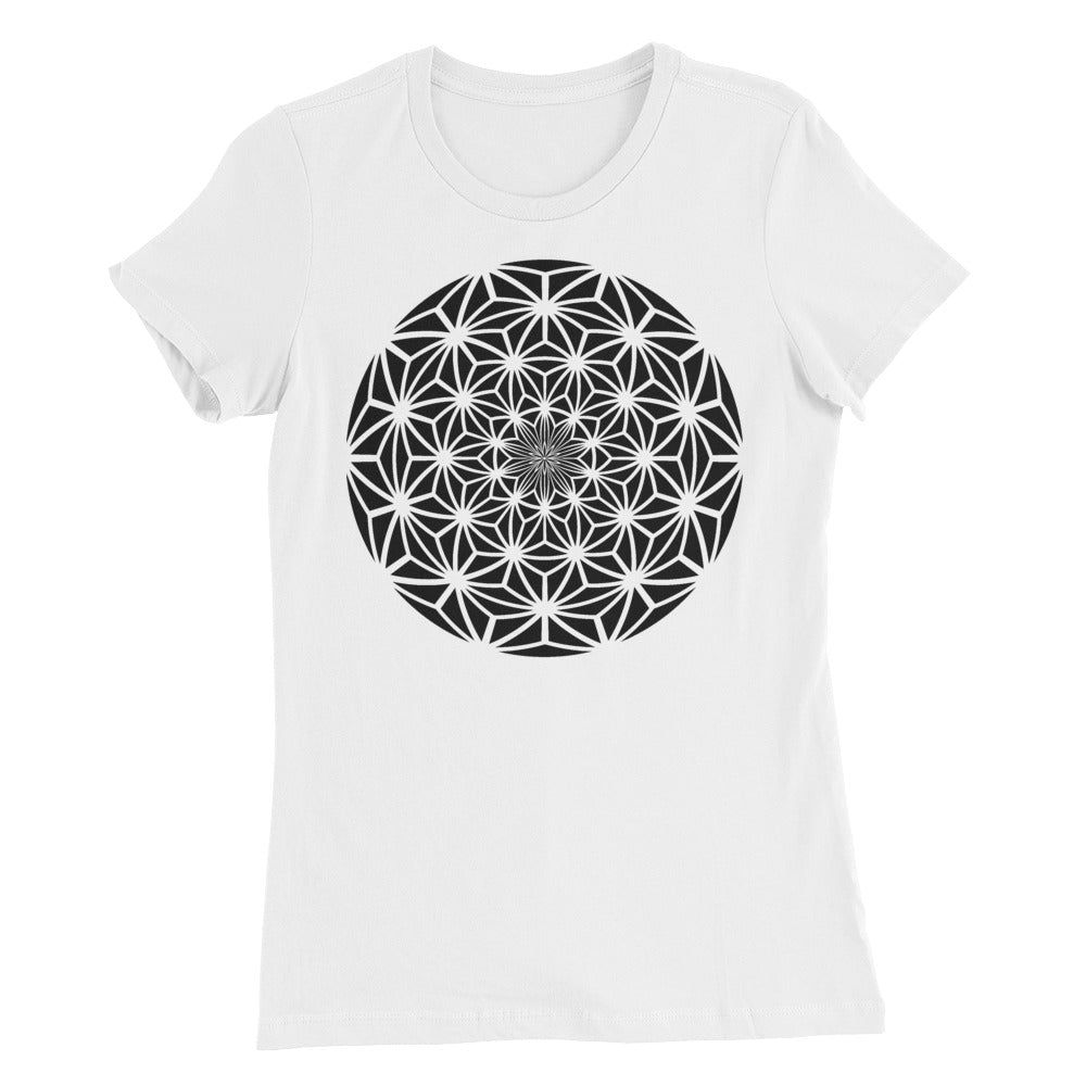 ASANOA SPHERE GRAPHIC SLIM FIT T