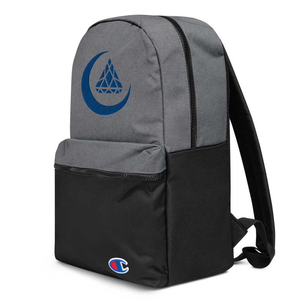 MOON LOGO EMBROIDERED BACKPACK x CHAMPION