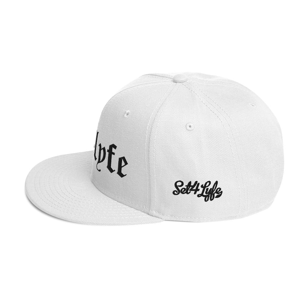 LOW KEY WHITE SNAPBACK