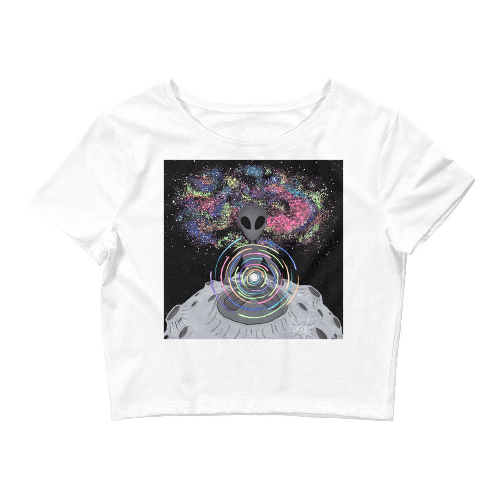 ALIEN BRAINWASH GRAPHIC CROPTEE