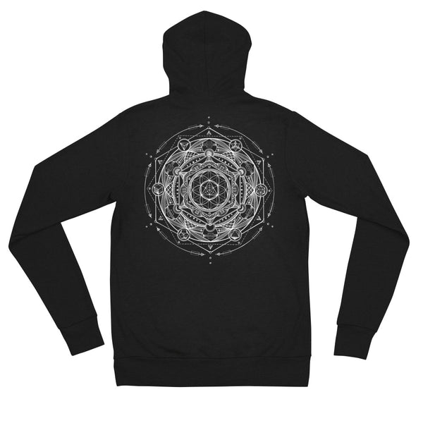Graphic Zip Up Hoodie