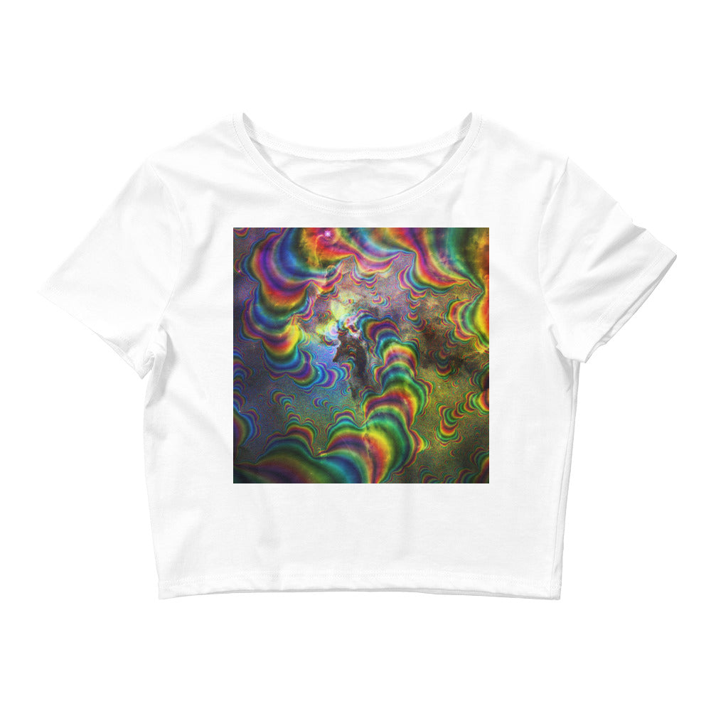 BAD CANDY GRAPHIC CROPTEE