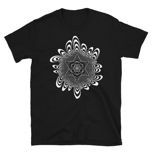 WONKY BLACK GRAPHIC T