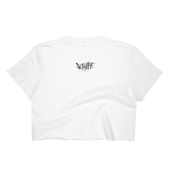 SACRED SHARK CROP TEE