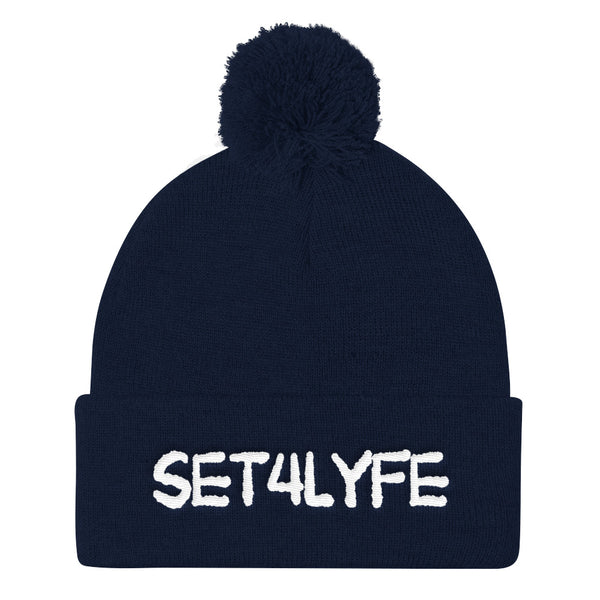 Set 4 Lyfe - CYPT LOGO POM POM BEANIE - Clothing Brand - Hat - SET4LYFE Apparel