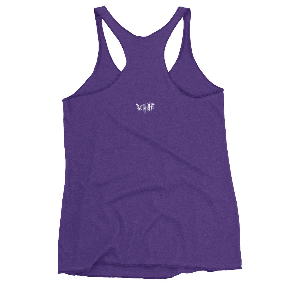 BACK ALLEY GRAPHIC RACERBACK TANK