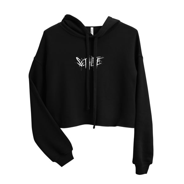 ZEN SAYAGATA GRAPHIC CROP HOODIE