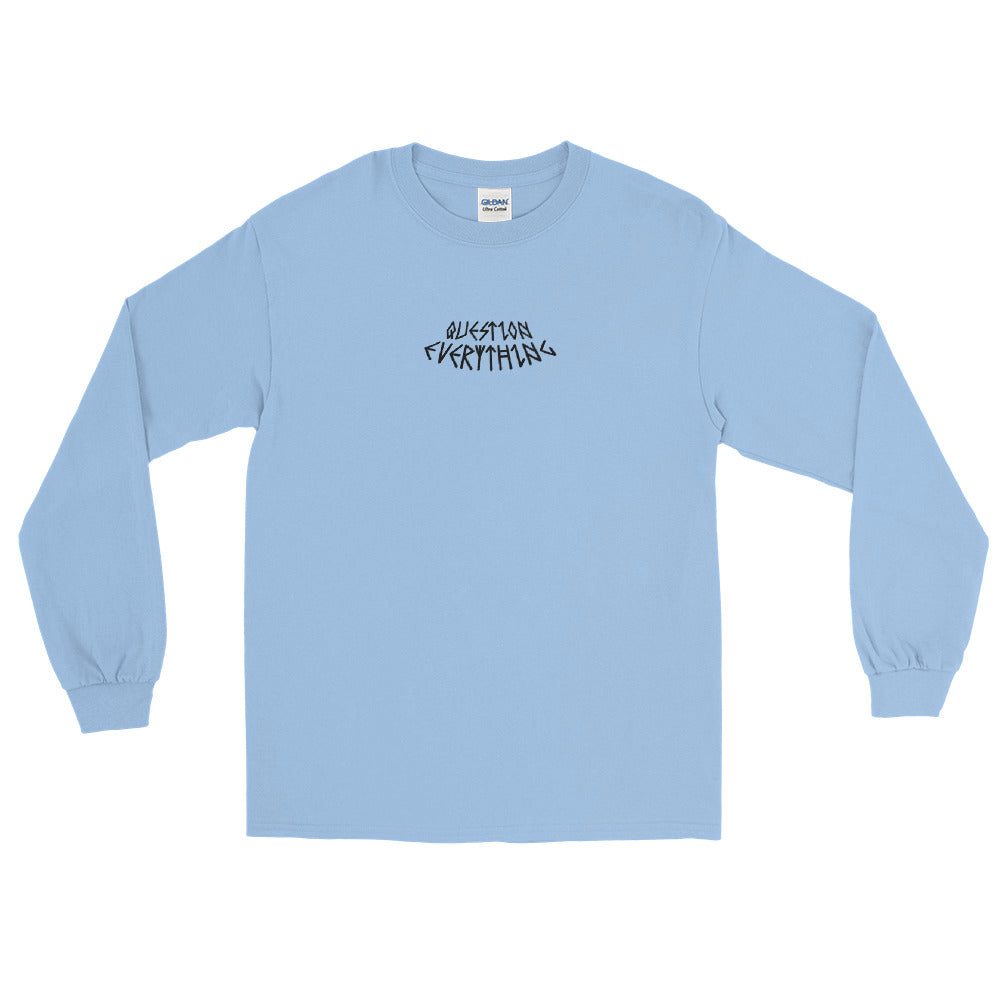 QUESTION EVERYTHING GRAPHIC LONG SLEEVE T