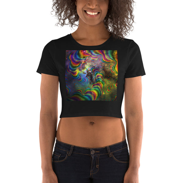 BAD CANDY GRAPHIC CROPTEE