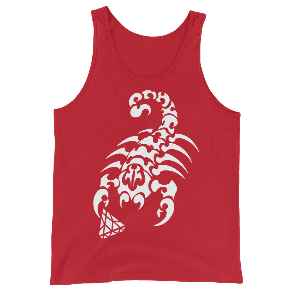 TRIBAL SCORPION GRAPHIC TANKTOP