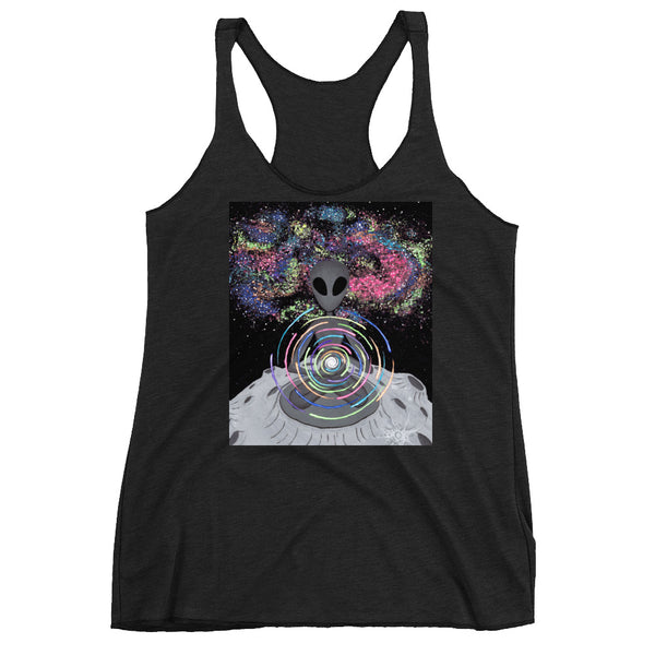 ALIEN BRAINWASH RACERBACK TANK