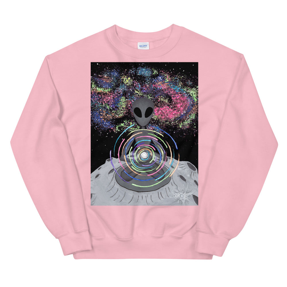 ALIEN BRAINWASH GRAPHIC SWEATSHIRT