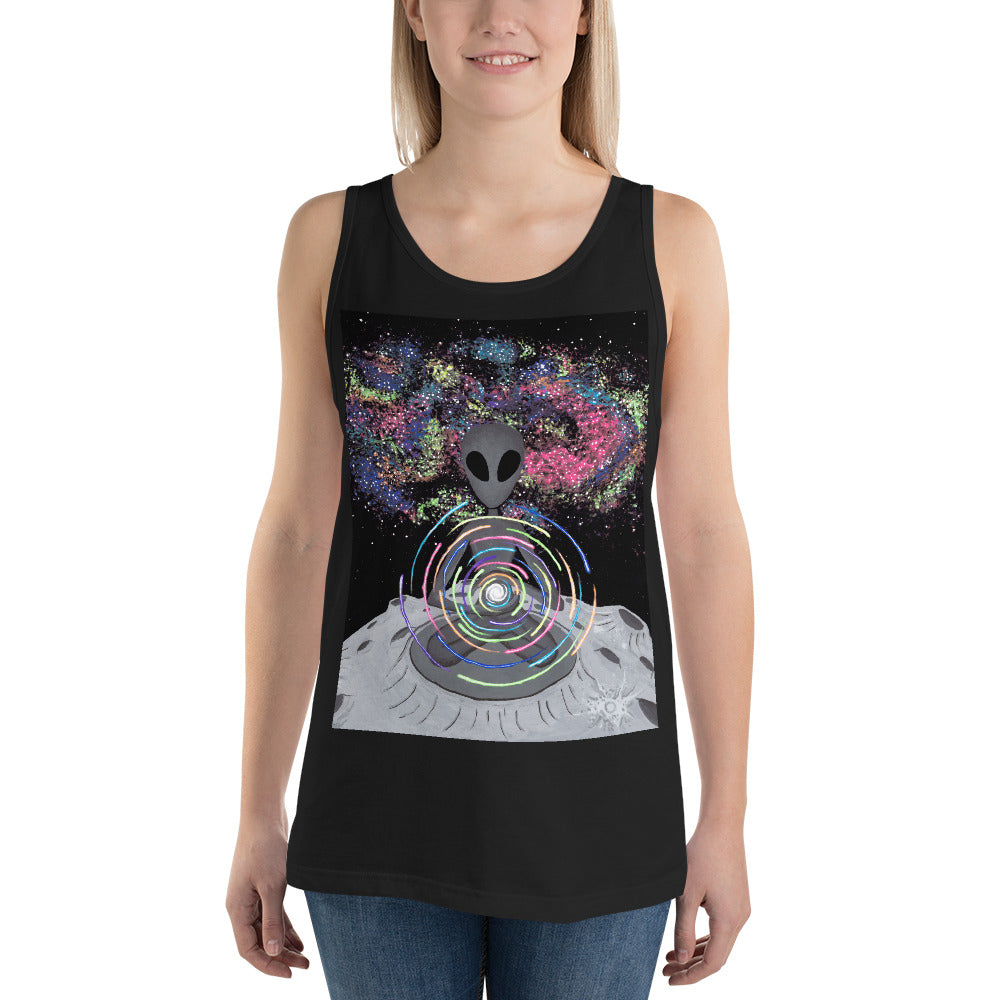 ALIEN BRAINWASH GRAPHIC TANKTOP