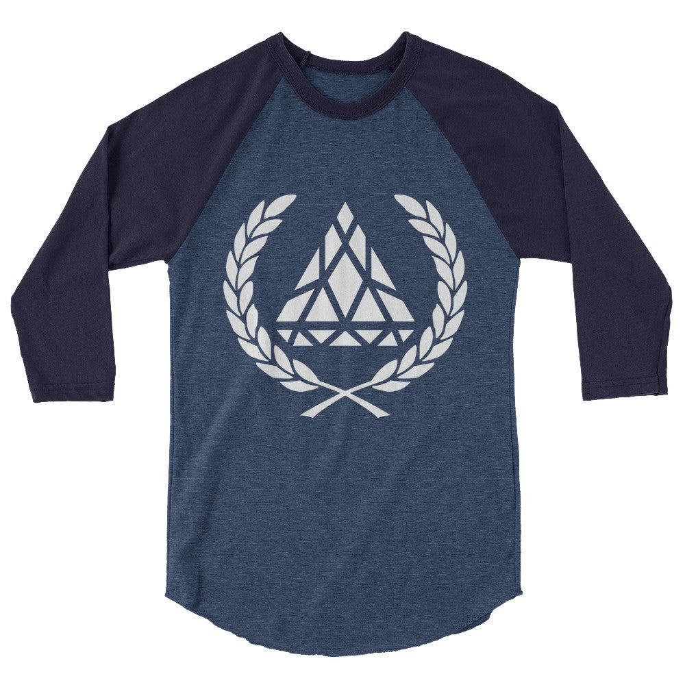 Set 4 Lyfe Apparel - CREST 3/4 SLEEVE RAGLAN - Clothing Brand - Graphic Tee - SET4LYFE Apparel