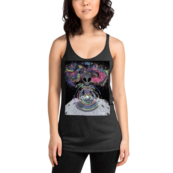 ALIEN BRAINWASH RACERBACK TANK