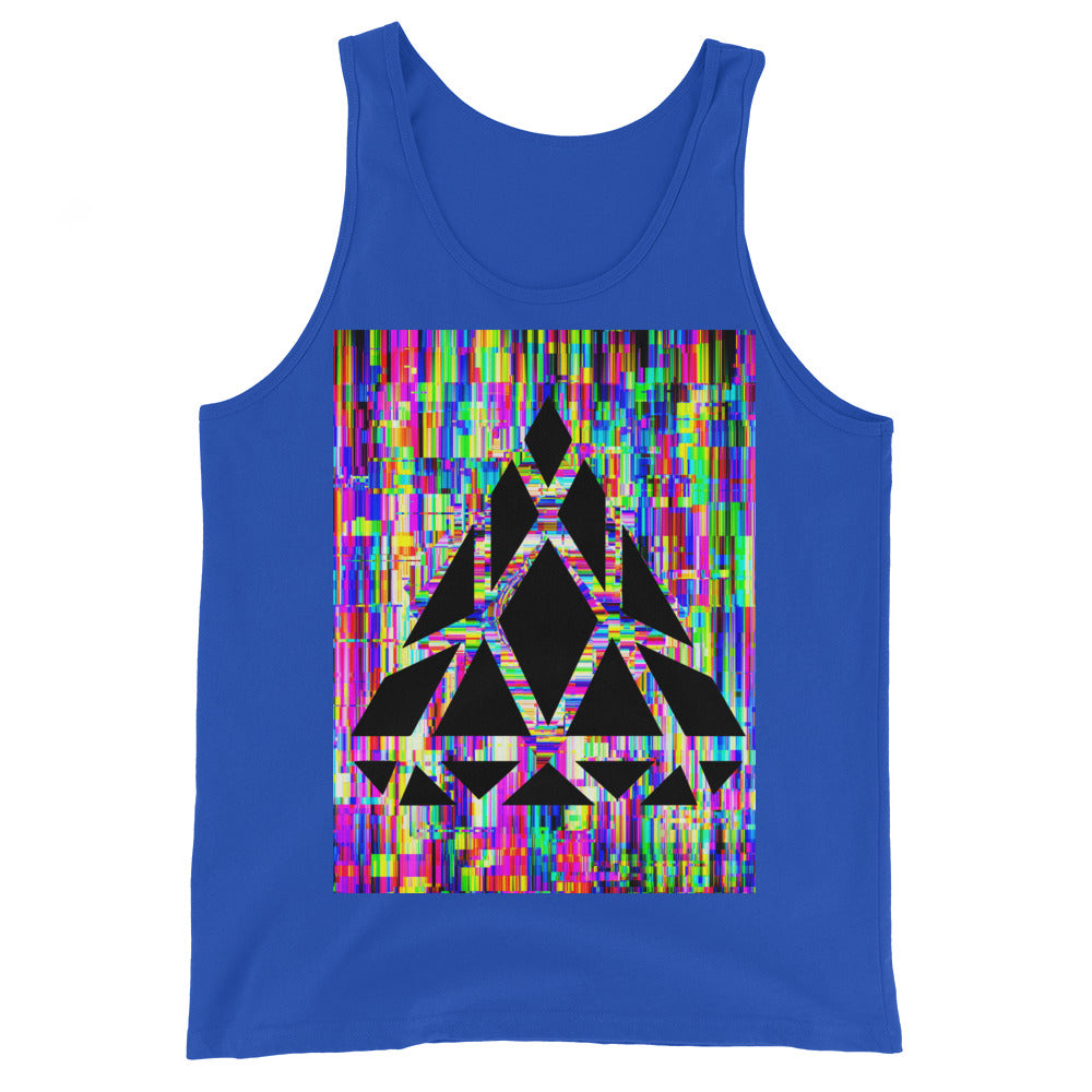 GEM GLITCH GRAPHIC TANKTOP