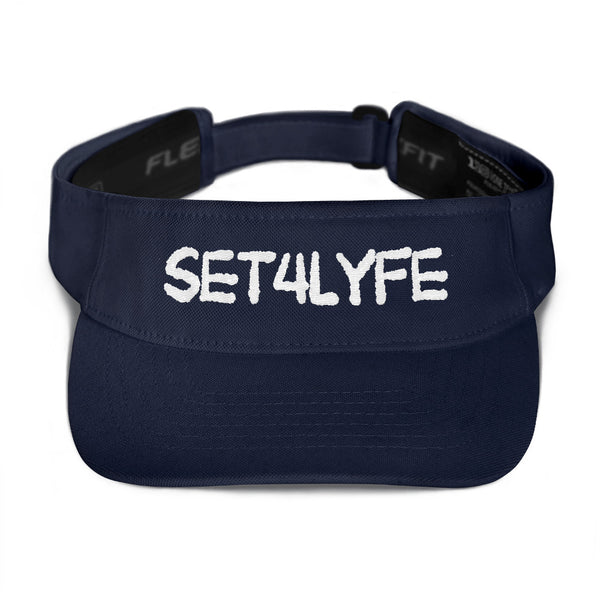 Set 4 Lyfe Apparel - CRYPT LOGO VISOR - Clothing Brand - - SET4LYFE Apparel