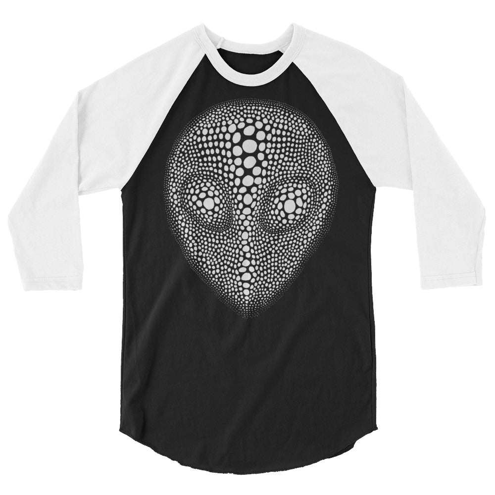 ALIEN HEAD ILLUSION RAGLAN