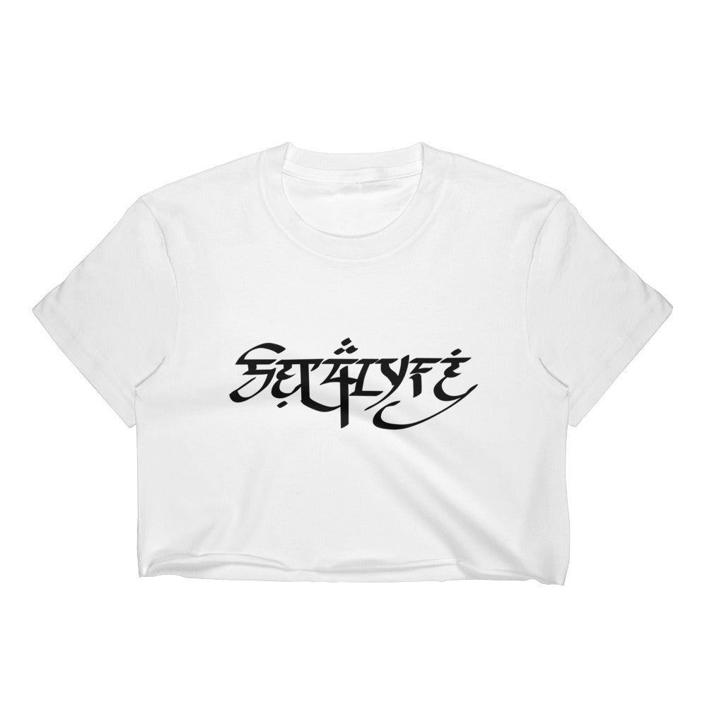 NU LOGO CROP TEE