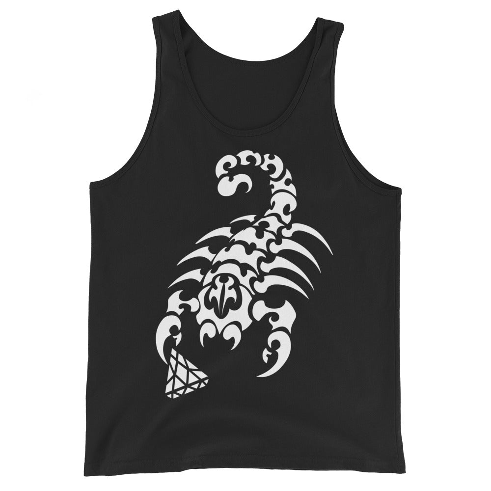 TRIBAL SCORPION GRAPHIC TANKTOP