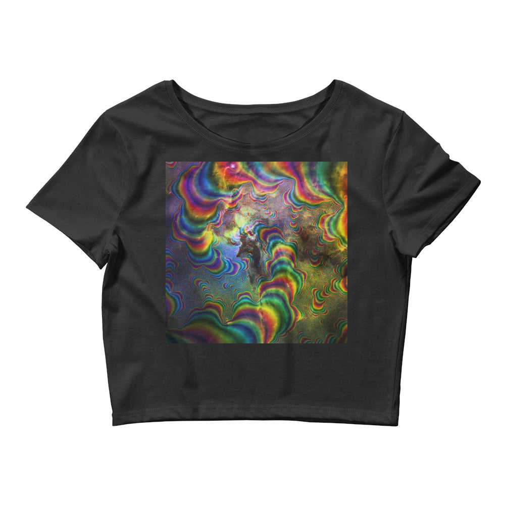 BAD CANDY GRAPHIC CROPTEE