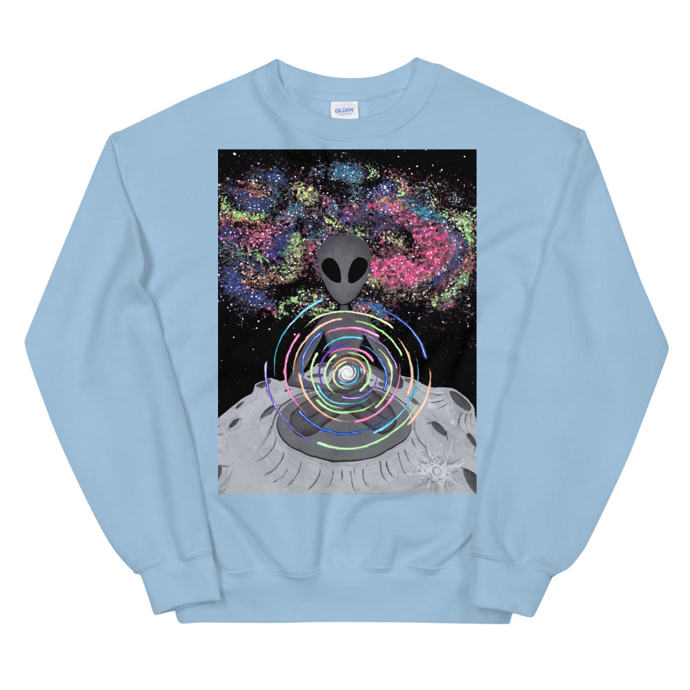 ALIEN BRAINWASH GRAPHIC SWEATSHIRT