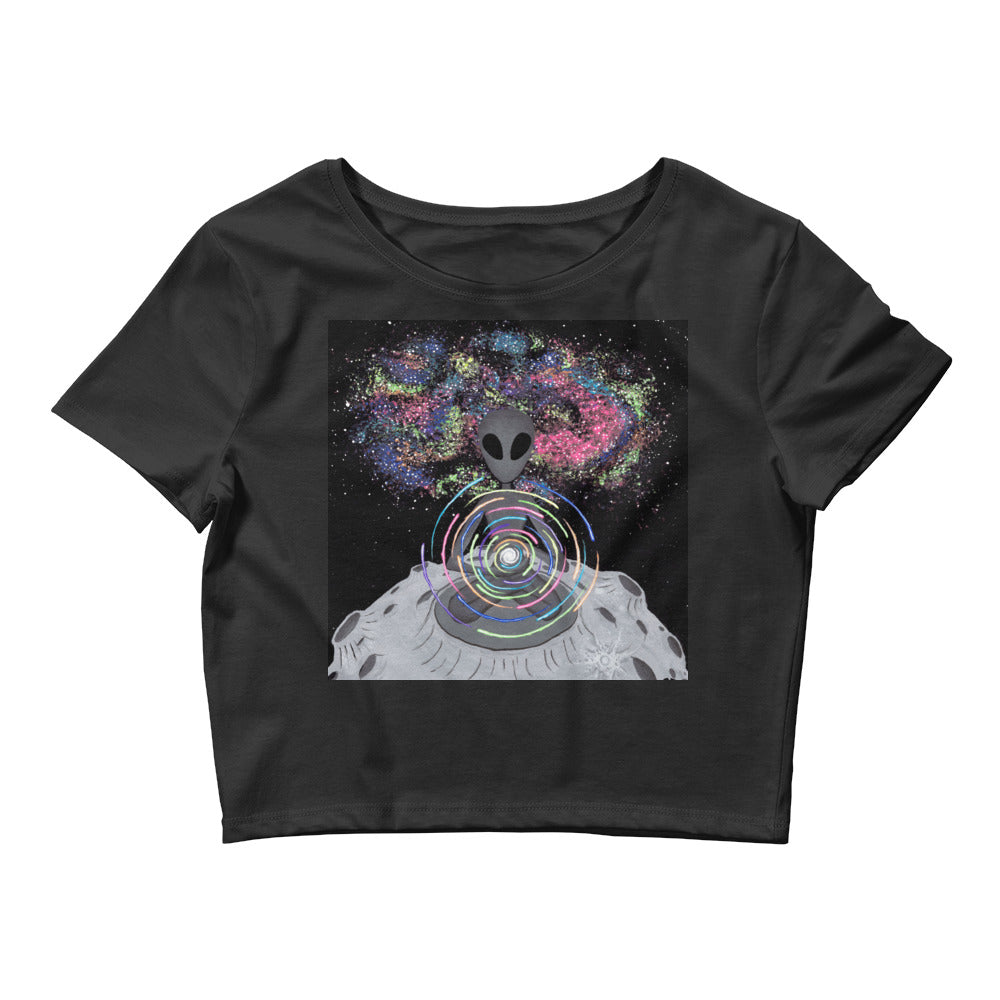 ALIEN BRAINWASH GRAPHIC CROPTEE