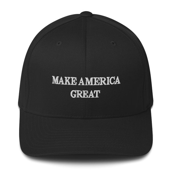 BLACK MAG FLEXFIT HAT