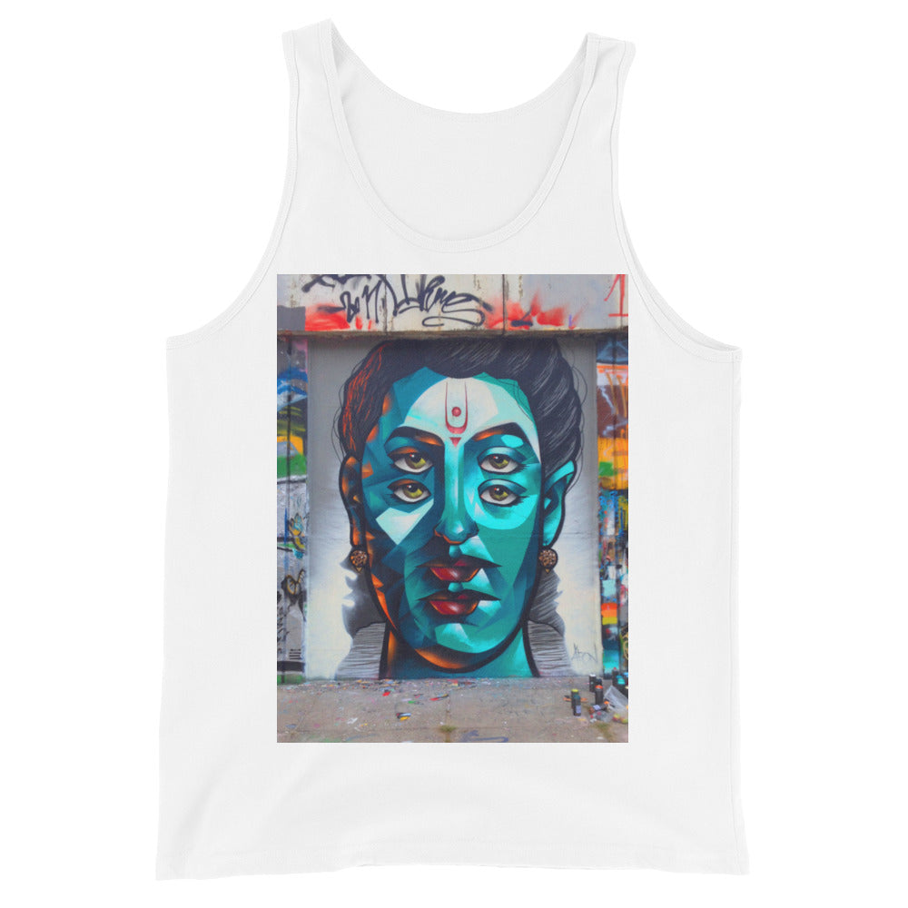 BACK ALLEY GRAPHIC TANKTOP