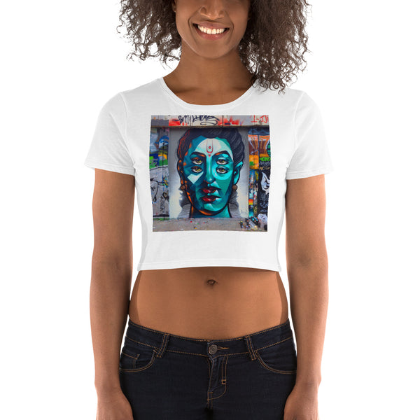 BACK ALLEY GRAPHIC CROPTEE