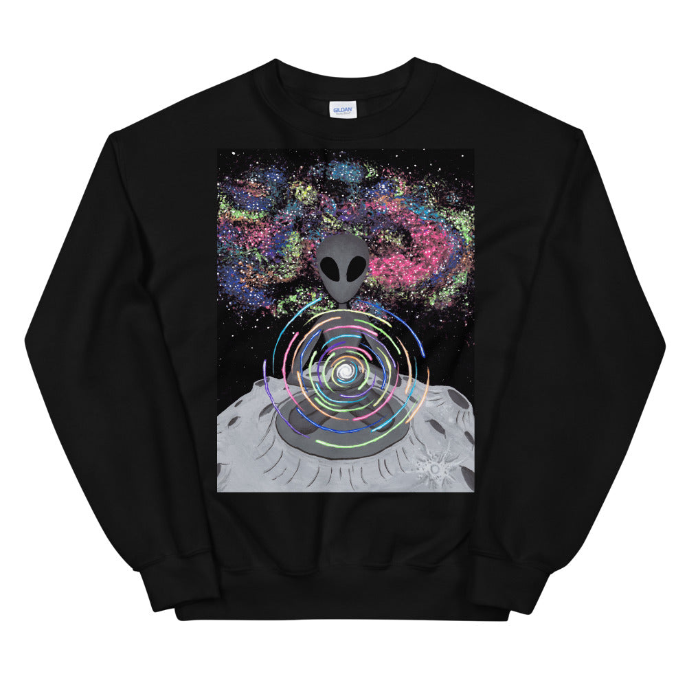 ALIEN BRAINWASH GRAPHIC SWEATSHIRT