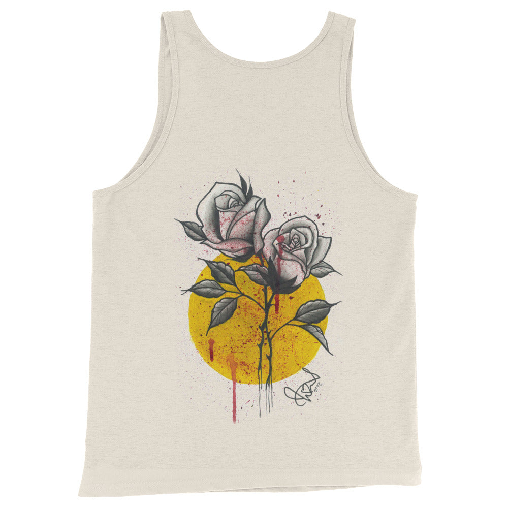 Set 4 Lyfe / Lil J - ROSE DRIP TANKTOP - Clothing Brand - Graphic Tanktop - SET4LYFE Apparel