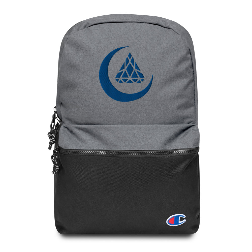 MOON LOGO EMBROIDERED BACKPACK x CHAMPION