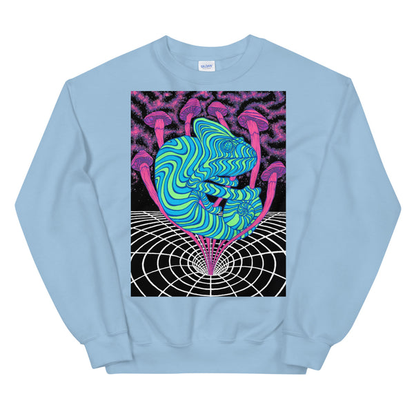 CHAMELEON SHROOMS VORTEX GRAPHIC SWEATSHIRT