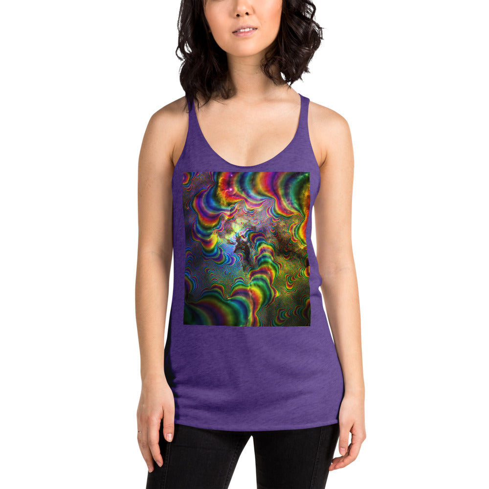 BAD CANDY GRAPHIC RACERBACK TANK