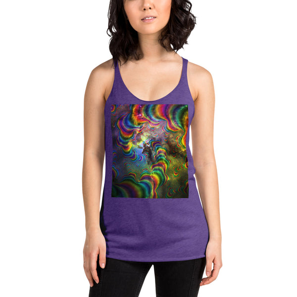 BAD CANDY GRAPHIC RACERBACK TANK