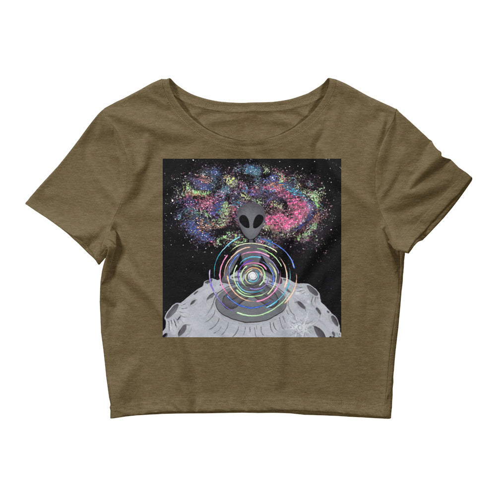 ALIEN BRAINWASH GRAPHIC CROPTEE
