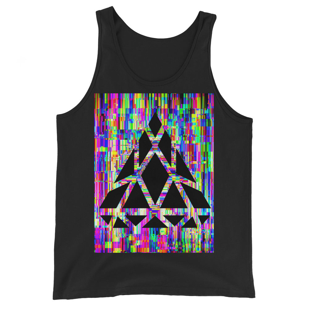GEM GLITCH GRAPHIC TANKTOP