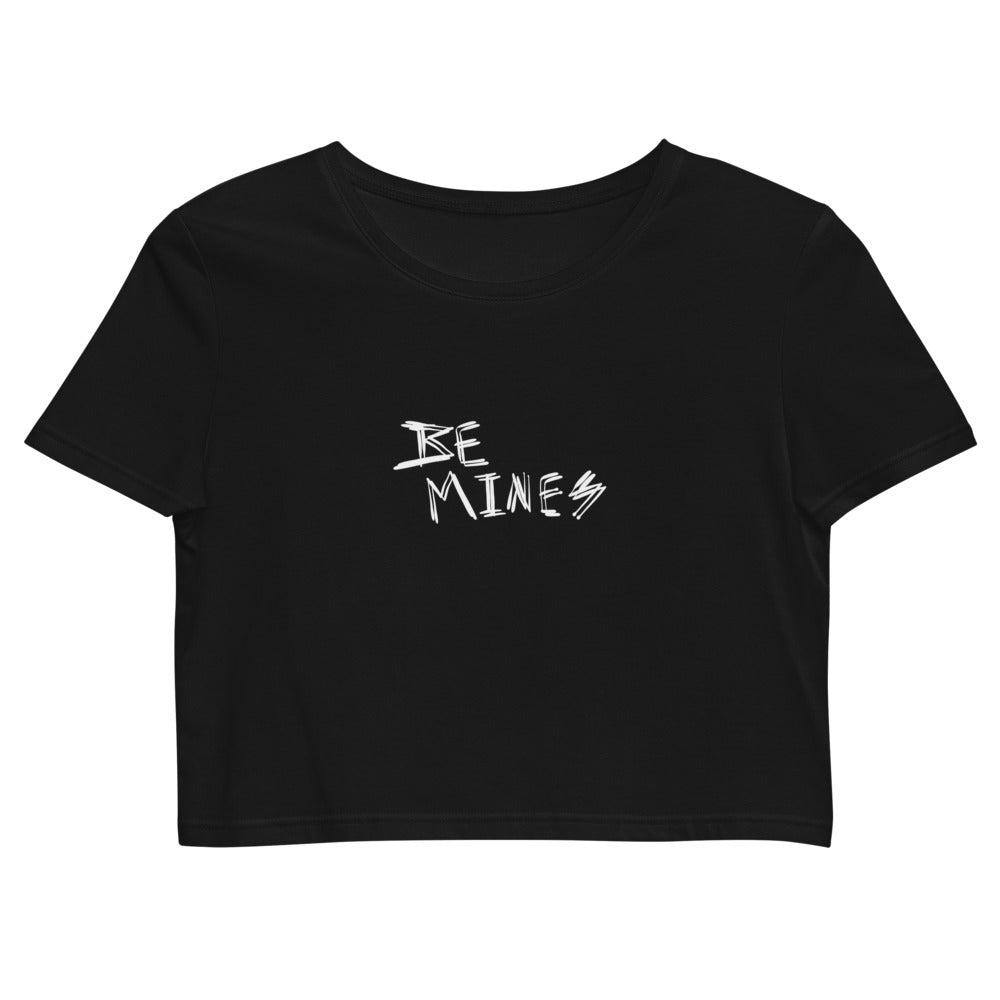 BE MINES SNEX CROP TEE