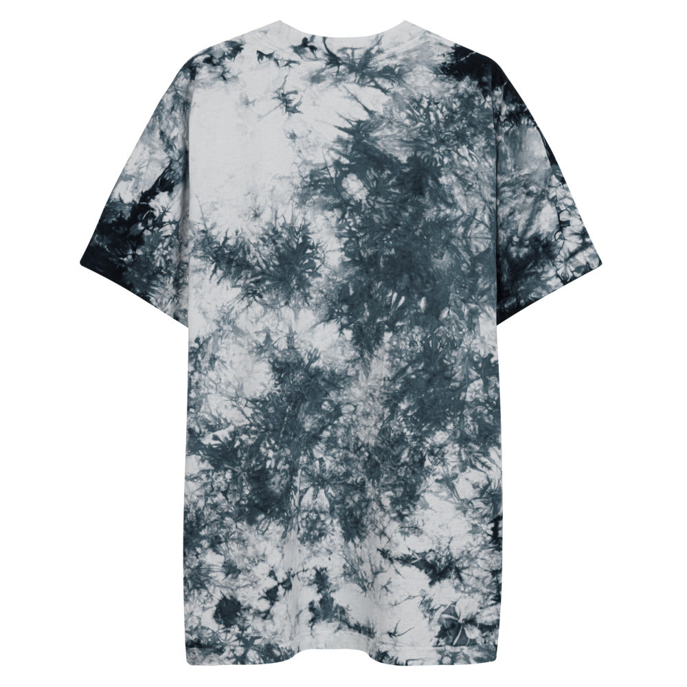 SNEX OVERSIZED EMBROIDERED TIE DYE T