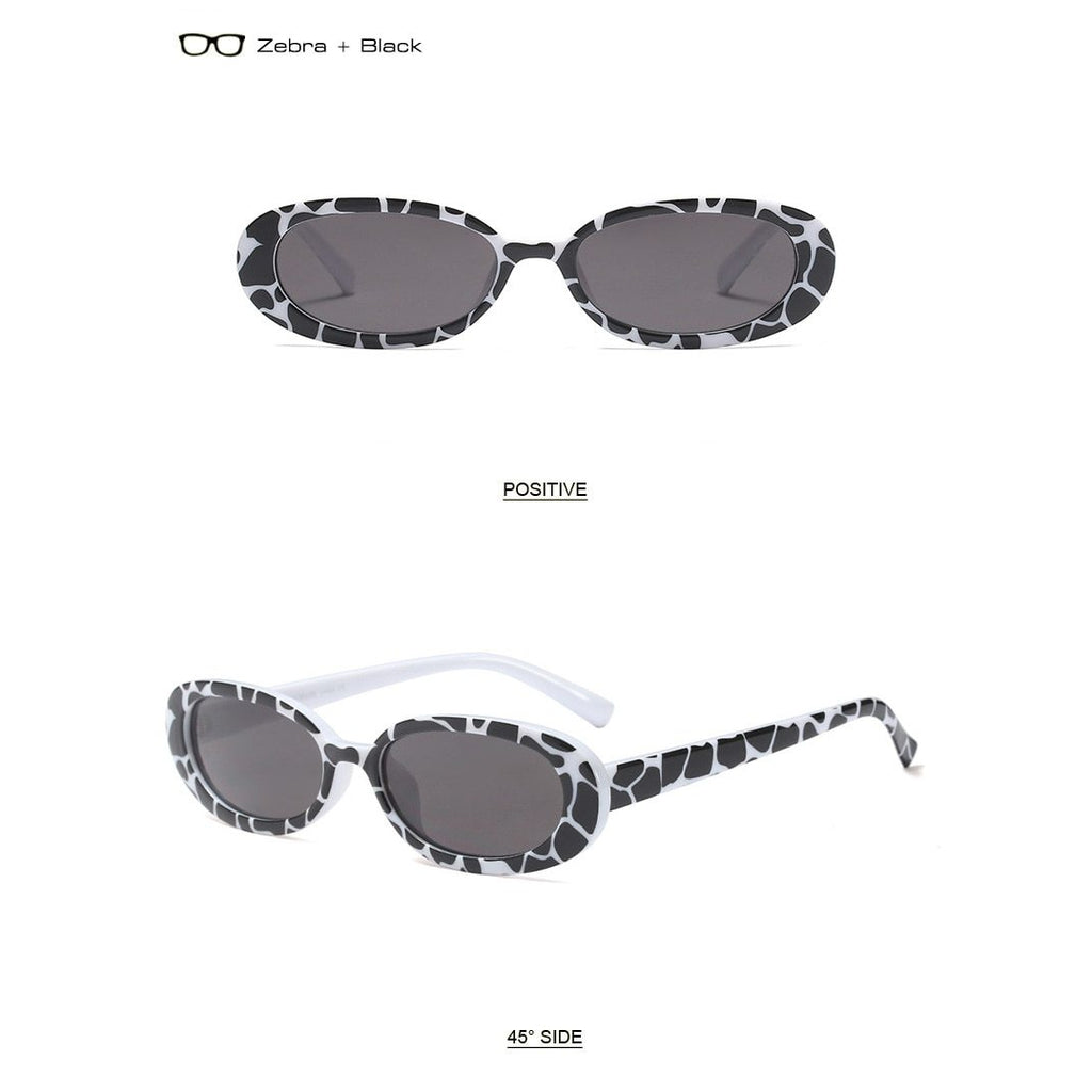 ZEBRA GRUNGE SUNGLASSES